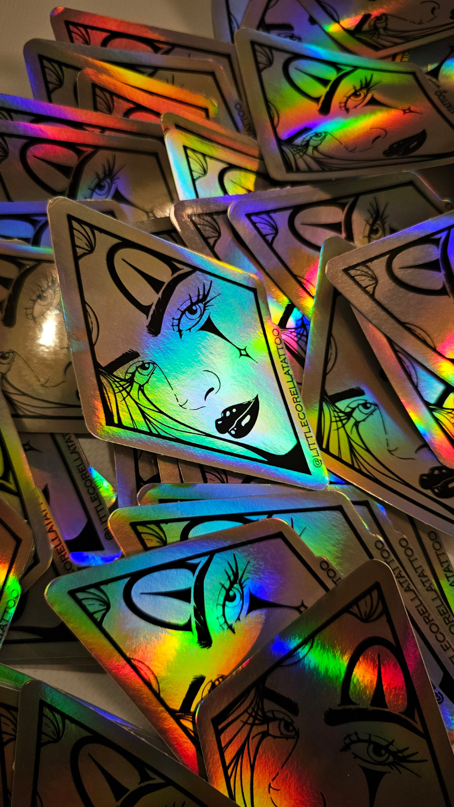 Holographic Stickers